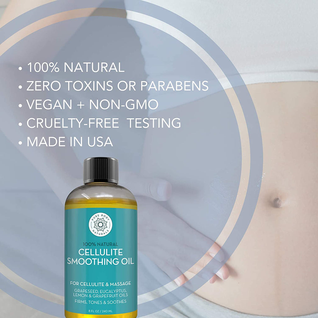 Natural Plant Therapy Body Massage Oil anti Aging Lymphatic Drainage Cellulite