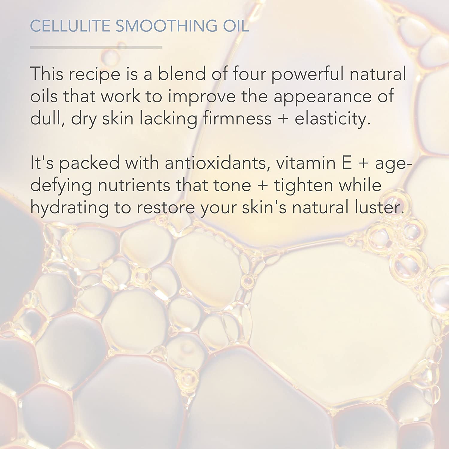 Natural Plant Therapy Body Massage Oil anti Aging Lymphatic Drainage Cellulite