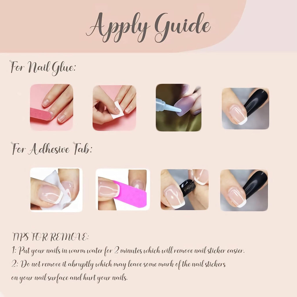 Stiletto Press on Nails Long Fake Nails Black Red Glue on Nails Almond Acrylic Nails with Goth Design Stick on Nails for Women and Girls 24Pcs