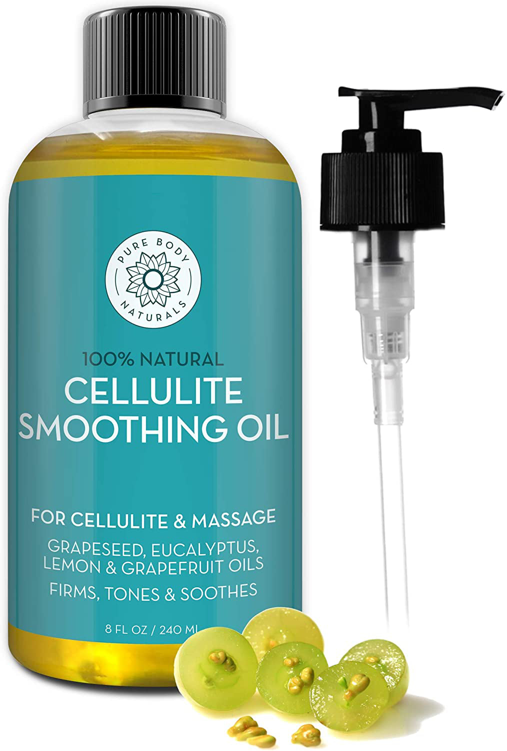 Natural Plant Therapy Body Massage Oil anti Aging Lymphatic Drainage Cellulite