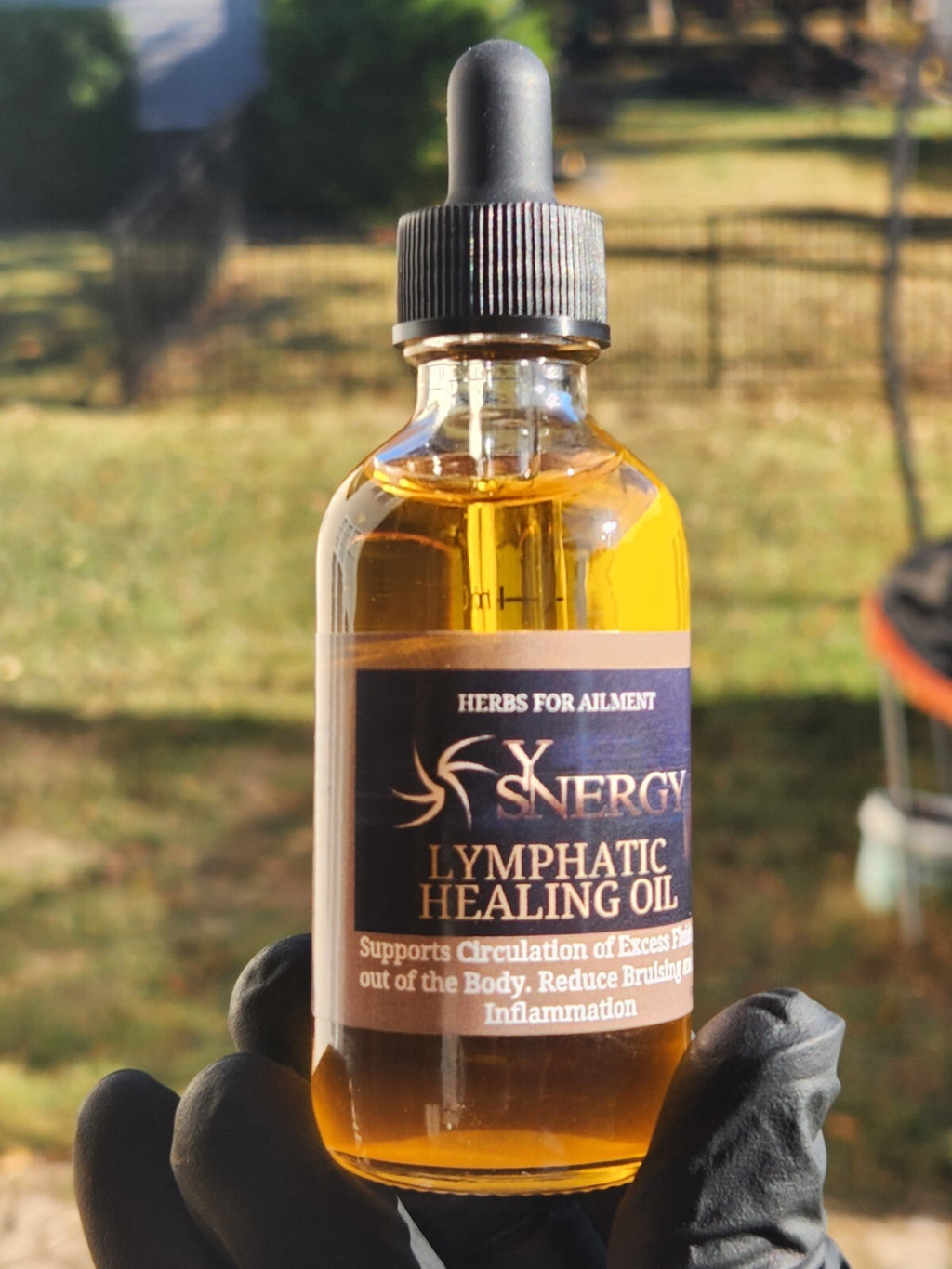 Lymphatic Massage Oil Lymphatic Drainage/Post Surgery Recovery- 2 Oz.