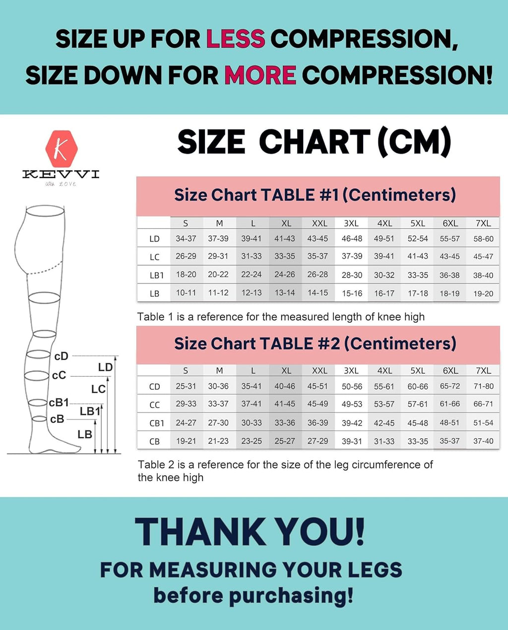 - Knee High Support Hose Compression Socks 20-30 Medical Support Hose Compression Stockings for Women Ted Hose 2 Pairs