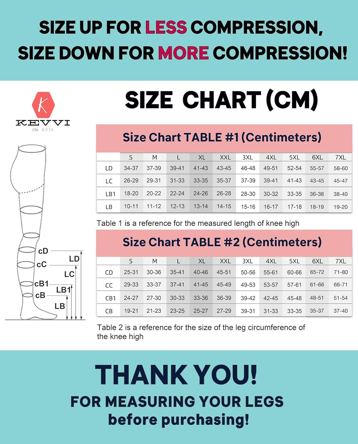 - Knee High Support Hose Compression Socks 20-30 Medical Support Hose Compression Stockings for Women Ted Hose 2 Pairs