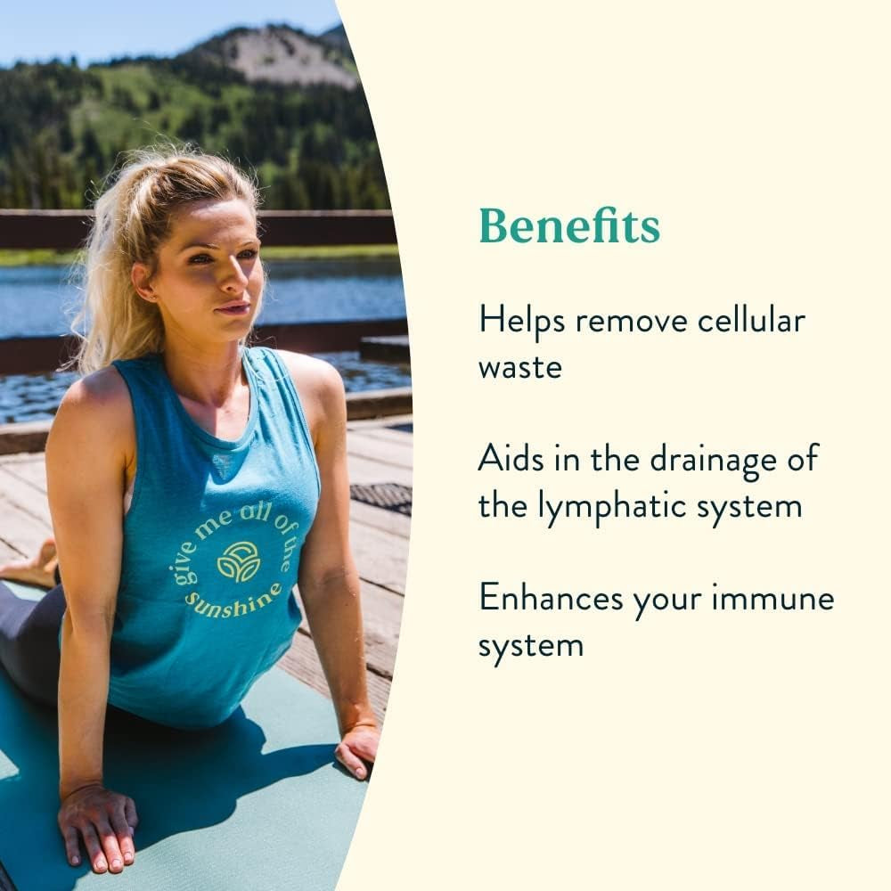 Lymphatic Drainage, 2 Fl. Oz | Lymphatic Drainage Supplement Promotes the Efficient Drainage of the Lymphatic System to Promote Overall Health