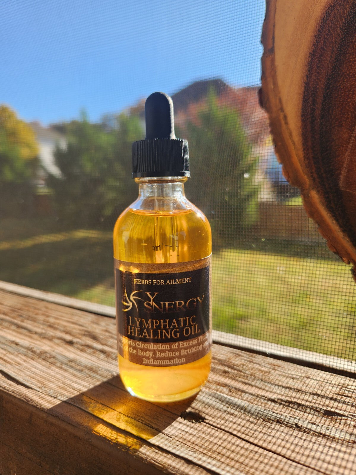 Lymphatic Massage Oil Lymphatic Drainage/Post Surgery Recovery- 2 Oz.